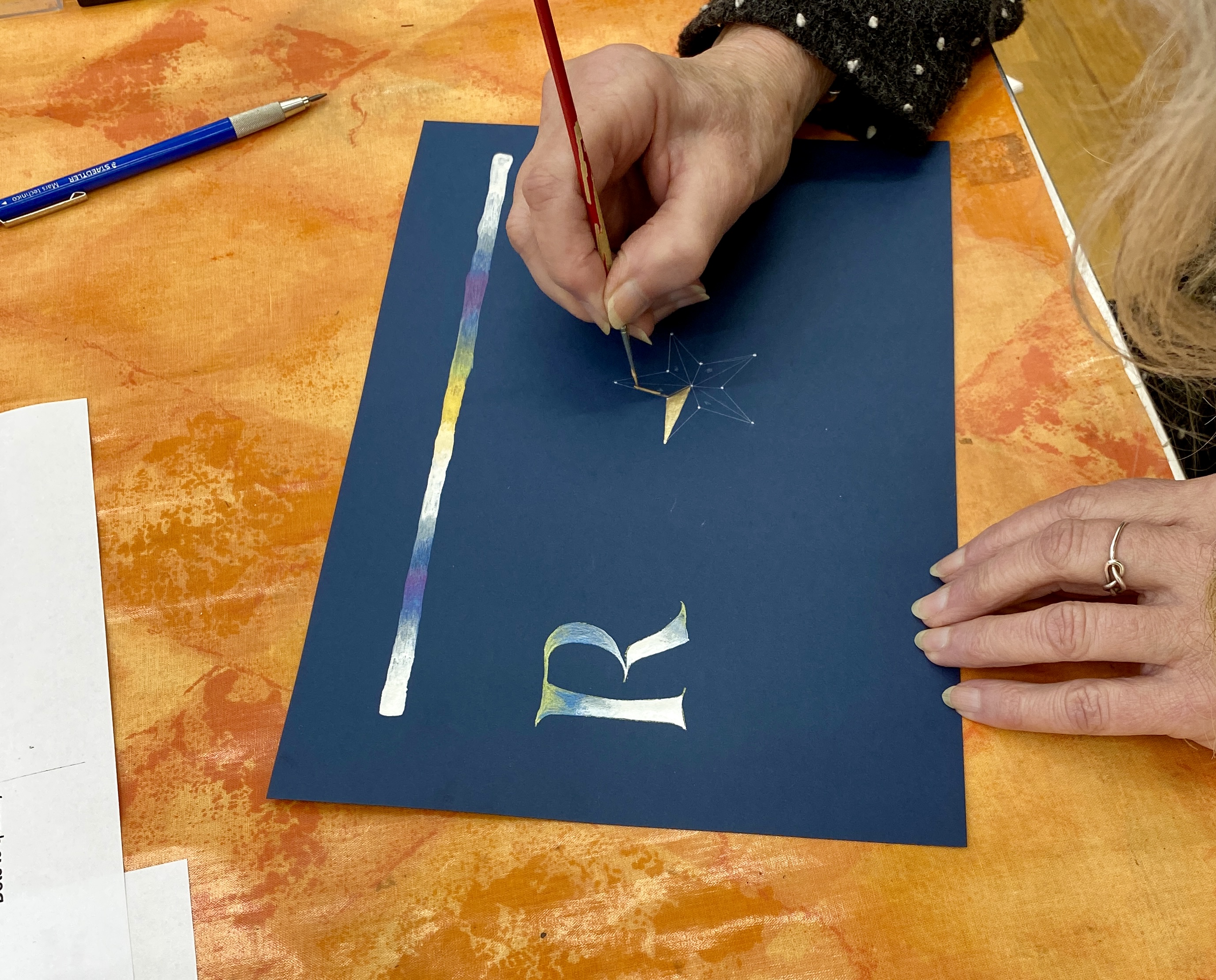 Judith Lettering Fun with Finetec – Judith Porch 16 March 2024 – Gloucestershire ...